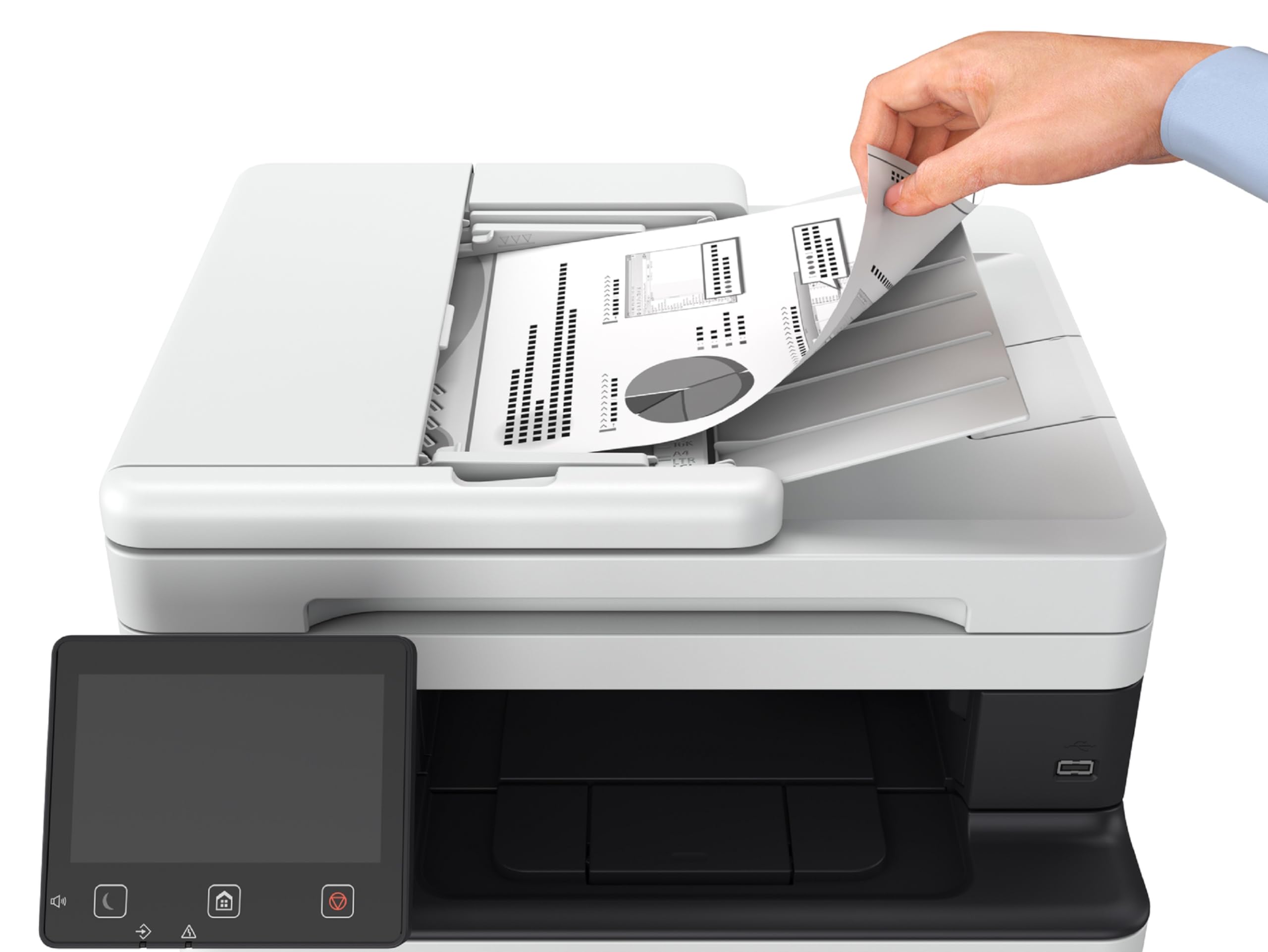 Canon i SENSYS MF465dw Imprimante Multifonction Laser A4 40ppm Monochrome USB LAN WLAN