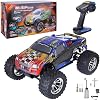Camioneta RC Nitro 1/10 80KM/H Rápido Auto a Gas Nitro 4WD Alta Velocidad Todo Terreno Camioneta Escaladora Buggy para Adultos 18CXP Motor a Gas Control Remoto Camioneta RTR Hobby Carreras Short Course Crawler 1