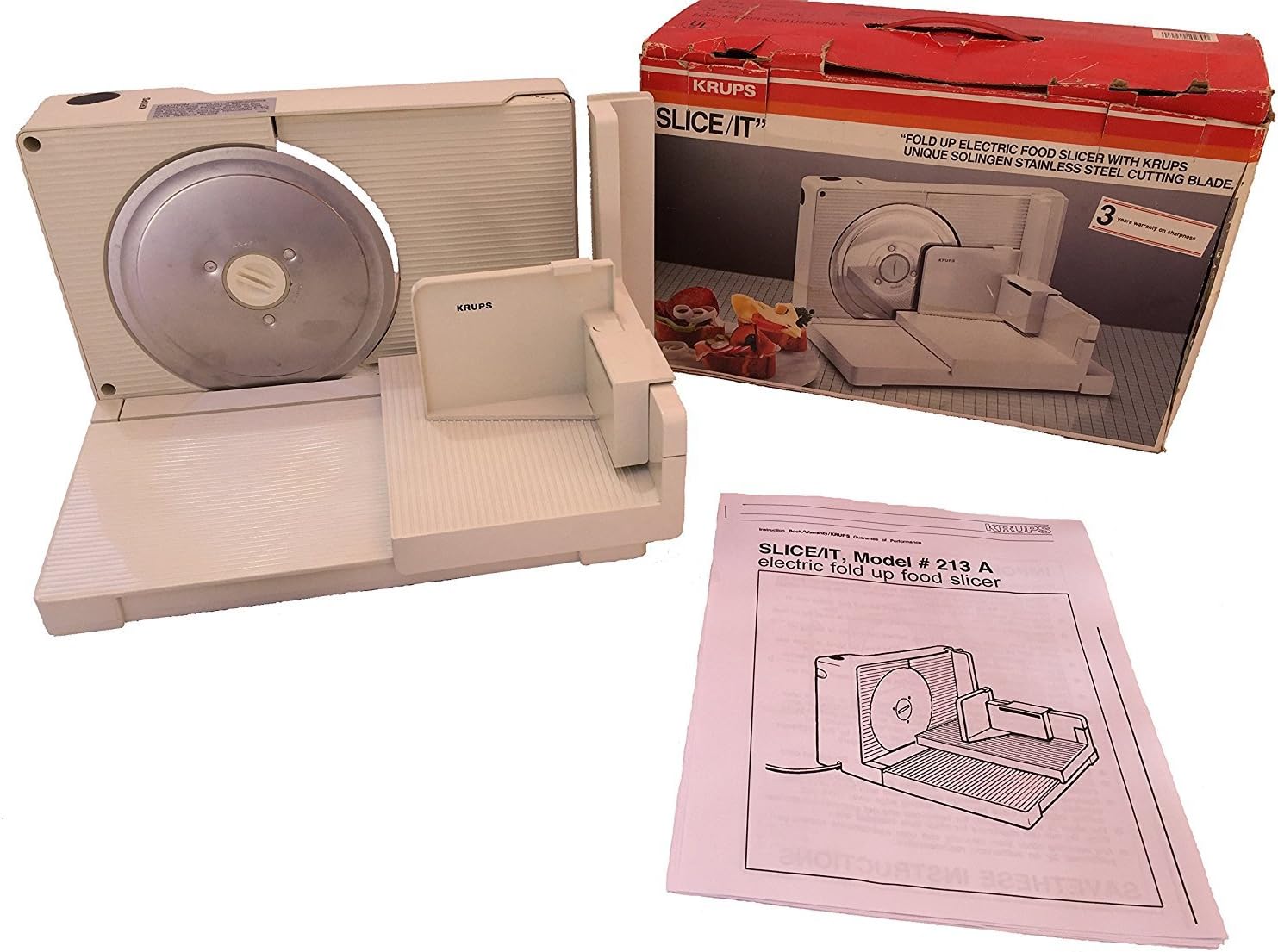 Krups "Slice It" Electric Food Slicer