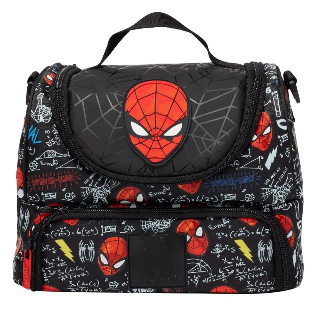 Smiggle Style Double Decker Lunch Bag for Kids -6 Smiggle Style Double Decker Lunch Bag for Kids -6