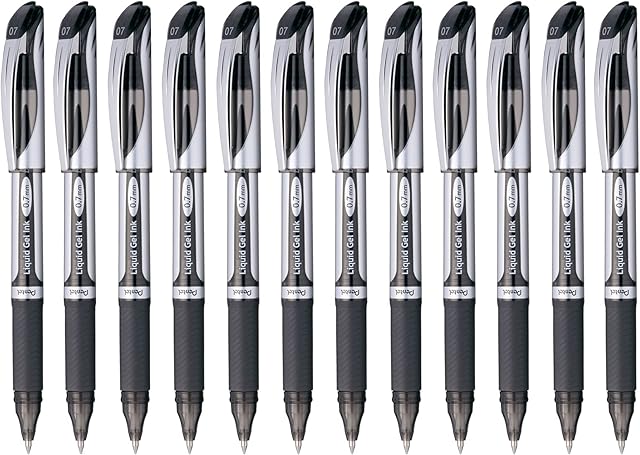 Pentel BL57-AO Energel Xm Black Ink (Pack of 12)