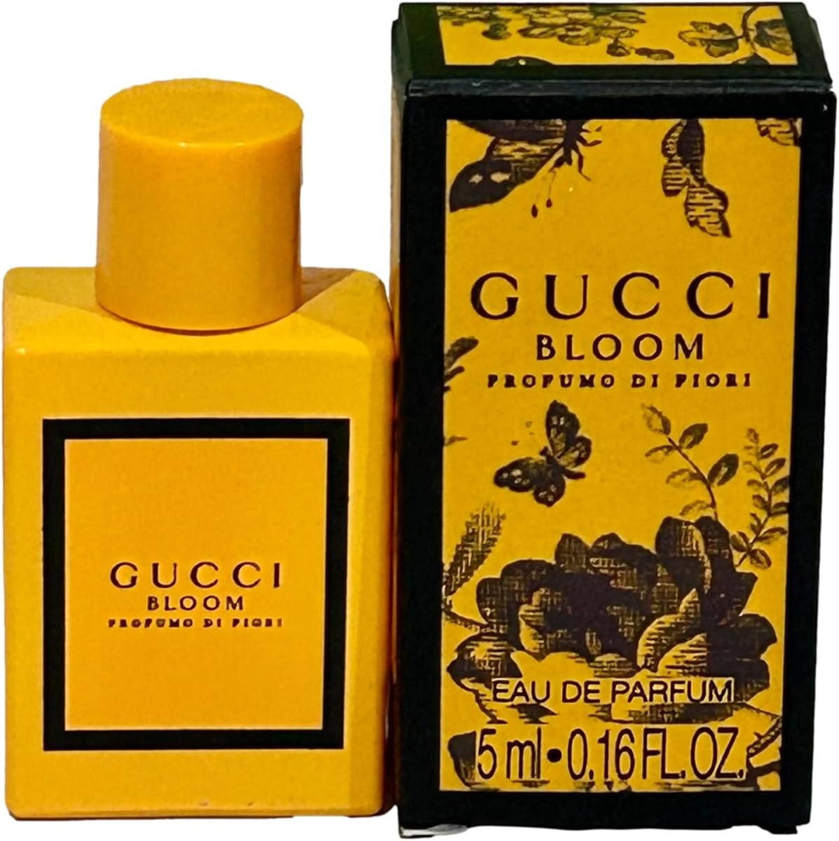 Gucci Mini Perfume Bloom Profumo Di Fiori Mujer EDP Tamaño de viaje pequeño - 5 ml / 0,16 oz