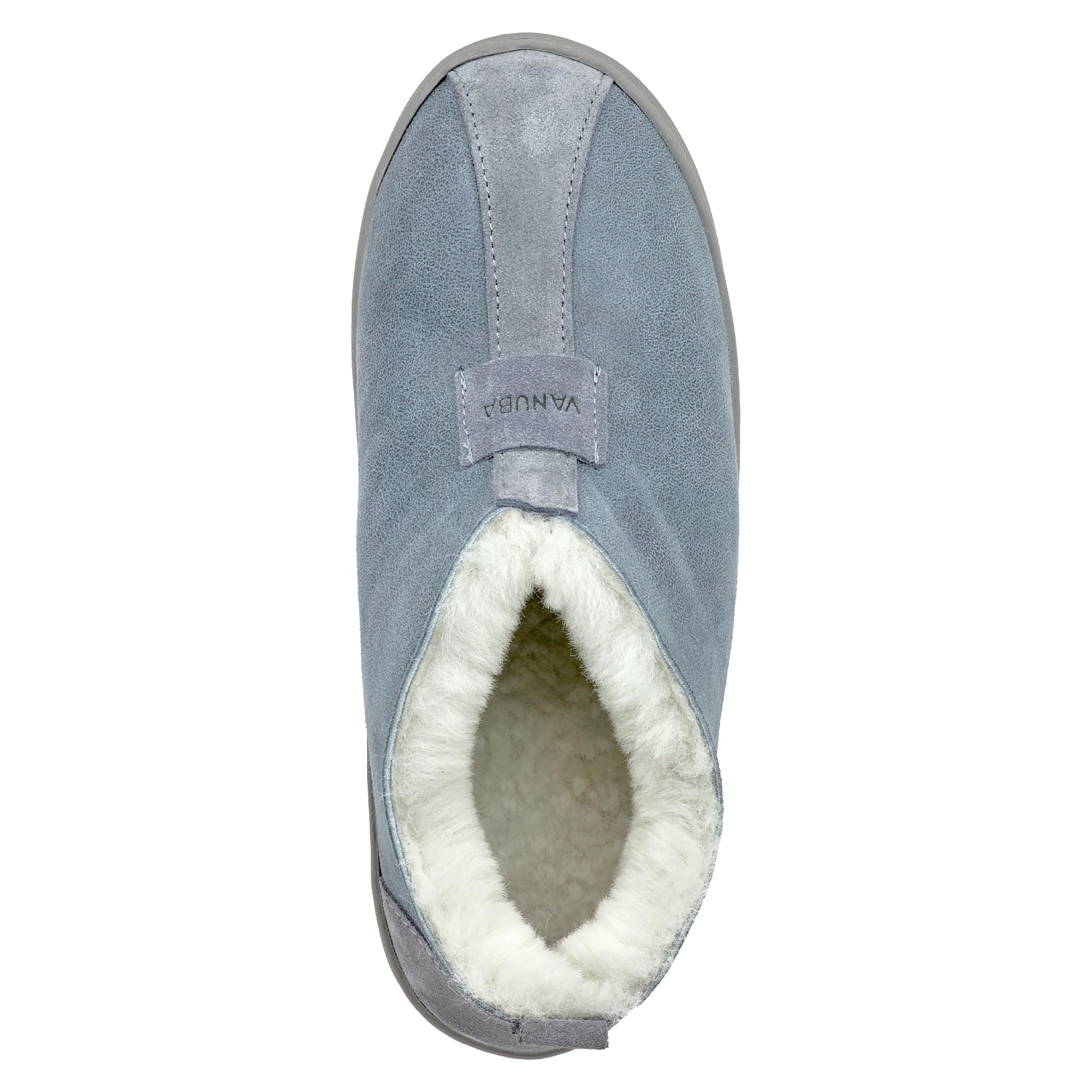 Vanuba Handgemacht Lammfell Warme Hausschuhe Damen Winter Kuschel Pantoffeln Geschlossen Hüttenschuhe