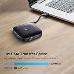 TP-Link 4-Port USB 3.0 Hub, 5Gbps Transfer Rate, Plug and Play.. Compatible with MacBook, Surface, Chromebook, Ultrabook, Laptop, iMac, PC, Xbox, PS4, Smart TV, TV Box (UH400)