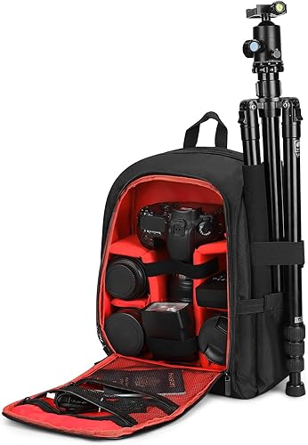 G-raphy Mochila de cámara con compartimento para laptop para cámaras réflex digital (Canon, Nikon, Sony, Panasonic, etc.)