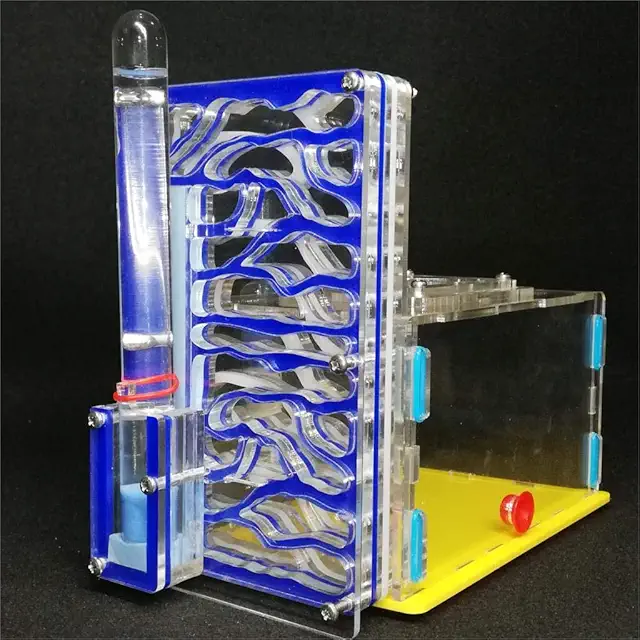 ANT GRAPE Ameisenfarm Vivarium Blau - DIY Terrarium für Ameisen und Insekten