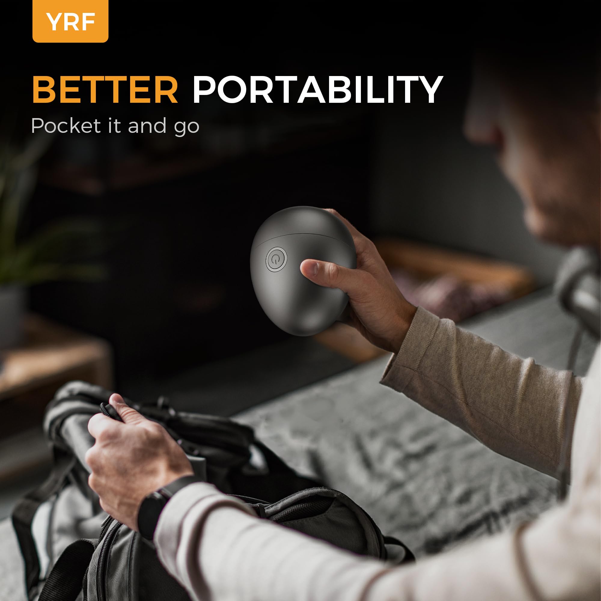 YRF Afeitadoras Cabeza Hombres, Maquina Afeitar Cabeza 5D Flexibles y Magnéticos, USB C Recargable, Autonomía de 2,5 Horas, Afeitadora Eléctrica de Cabeza para Hombres Calvos en Seco y Húmedo