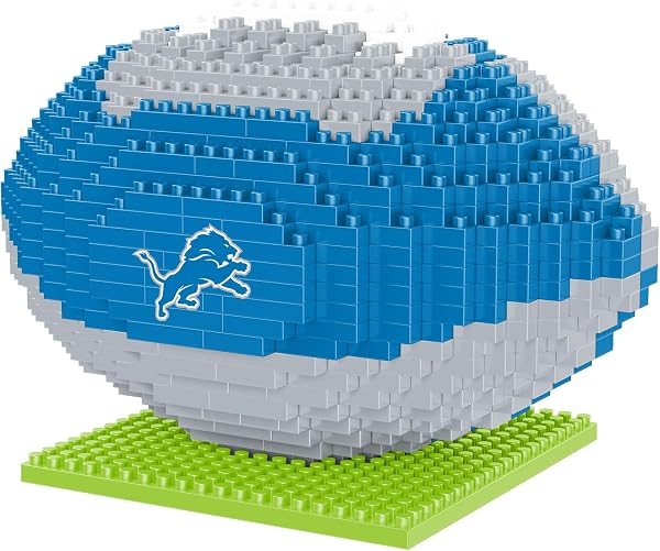 foco NFL Unisex-Adult 3D BRXLZ Team Logo Football