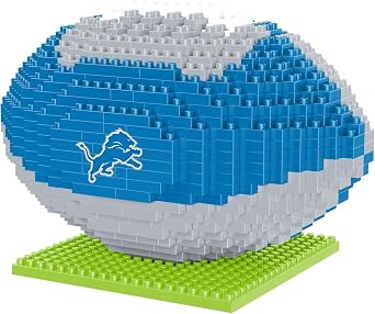 foco NFL Unisex-Adult 3D BRXLZ Team Logo Football