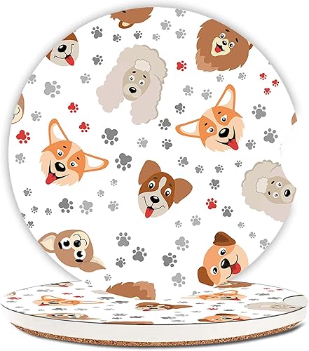 Miniatura 16 de Posavasos de automóvil para portavasos de automóvil, bonitos accesorios de automóvil para interior de mujer, 2 posavasos para automóvil, tapete de