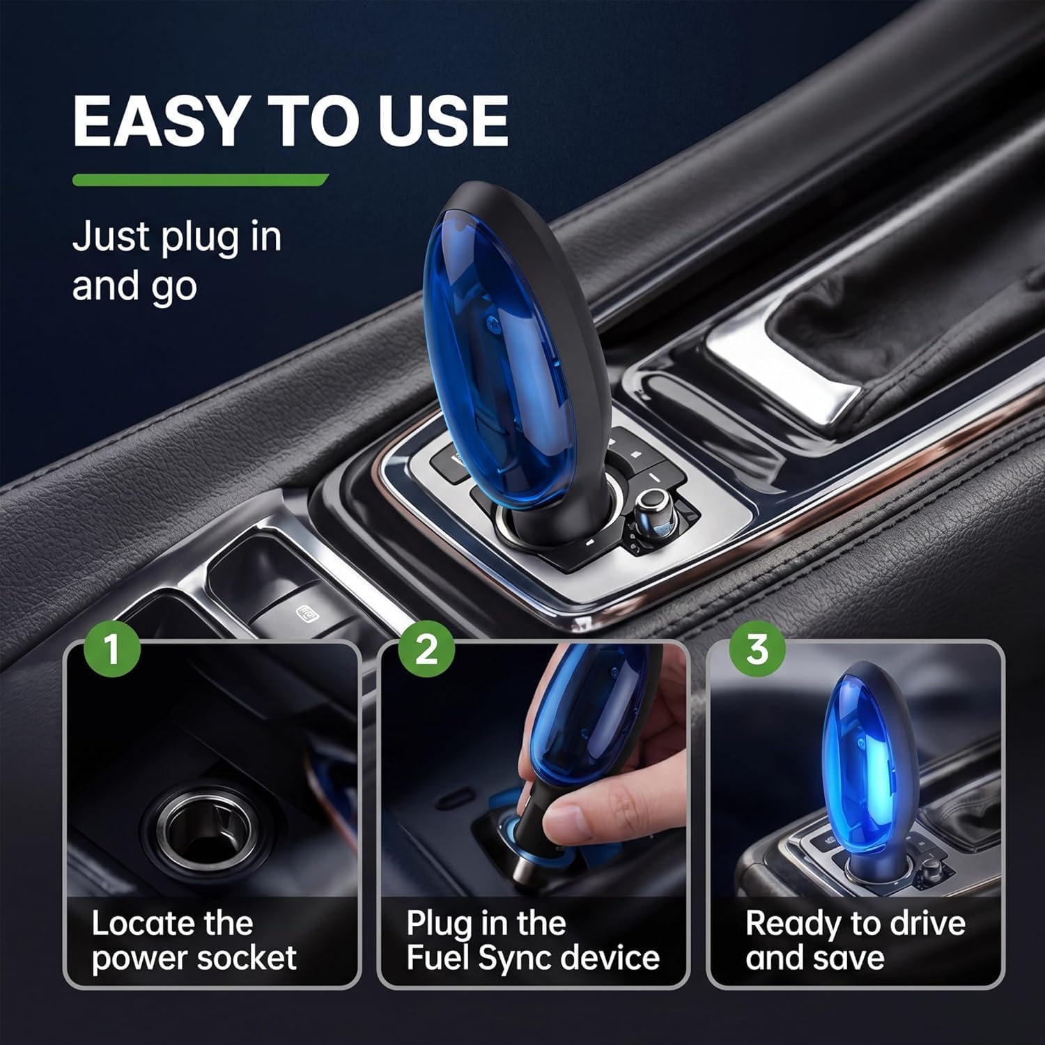 New Fuel Sync Car Accessory, Compact Vehicle Plug-in Accessory