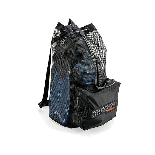 Cressi Unisex - Erwachsene Rucksack Orca Bag, dunkel, Größe M