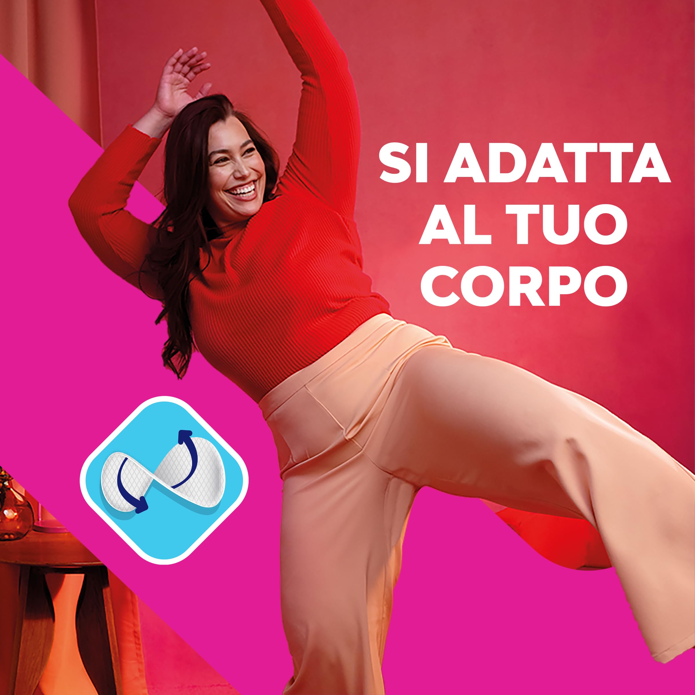 Nuvenia - Assorbente Sottile Notte con Ali - Superficie Morbida e Controllo Odori - Confezione da 20 Assorbenti