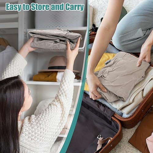 Miniatura 8 de SAHEYER Juego de almohadas inflables de cuña para cama, 2 almohadas de apoyo poscirugía para espalda, rodillas, alivio del dolor de piernas,