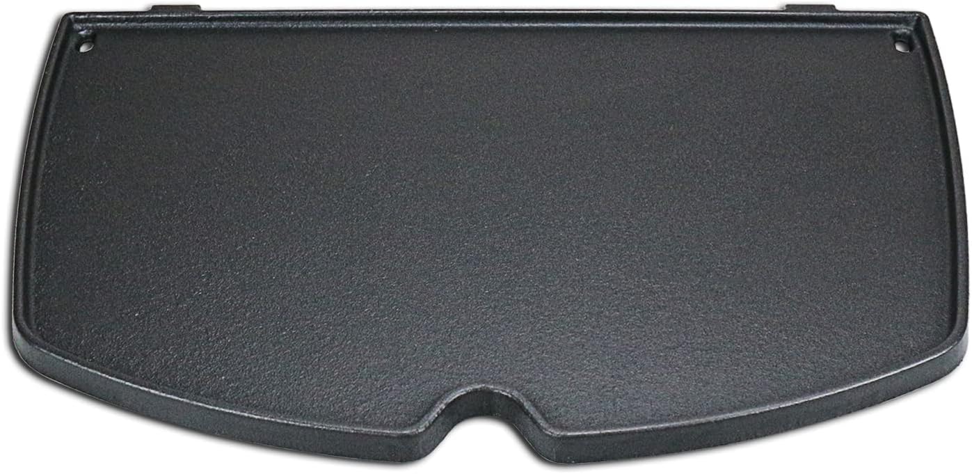 Utheer6559 Grill Parts Cast Iron Cooking Griddle for Weber Q200, Q220, Q240, Q260, Q2000, Q2200, Q2400 Series Weber Gas Grills Accessories, 15.3 x 10.8 Inch, for Weber Q2200 Griddle