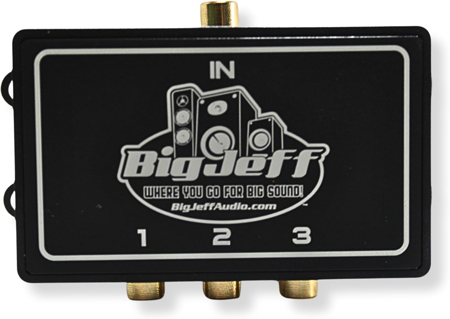 Big Jeff Audio 1-to-3 Pair Cockbox RCA Splitter Distribution Block