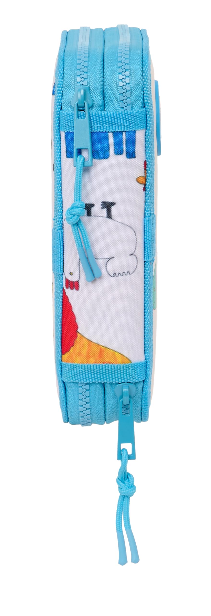 Safta ALGO DE JAIME, Children's School Pencil Case, Pencil Case with Colours, with 28 Tools Included - Image 3