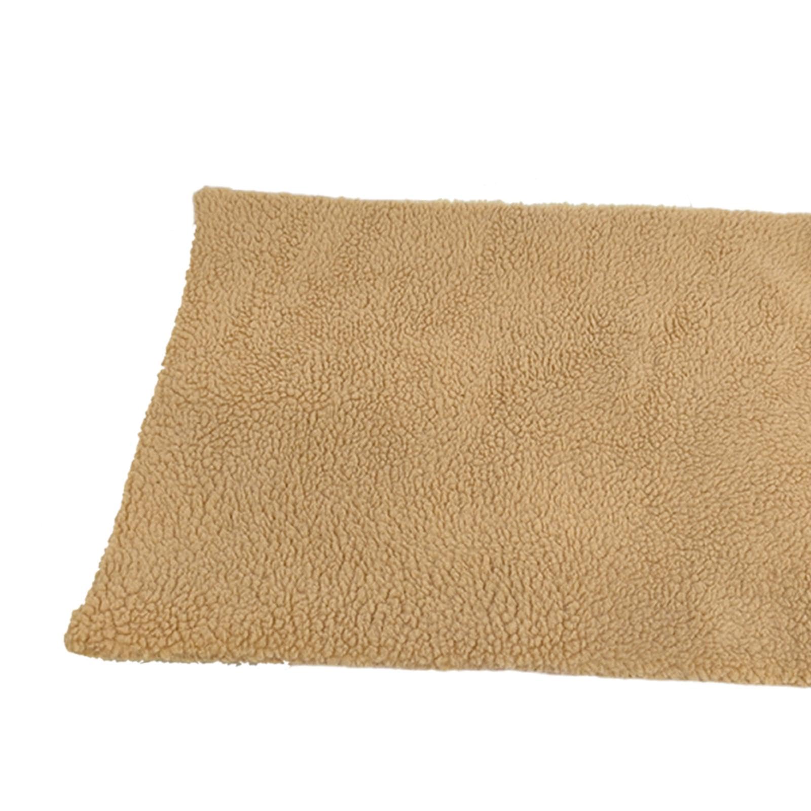 Coussin Chauffant pour Chats, Tapis Chauffant pour Chat Utilisable à L'intérieur et à L'extérieur, 5 Niveaux de Température, Coussin Chauffant, Brun