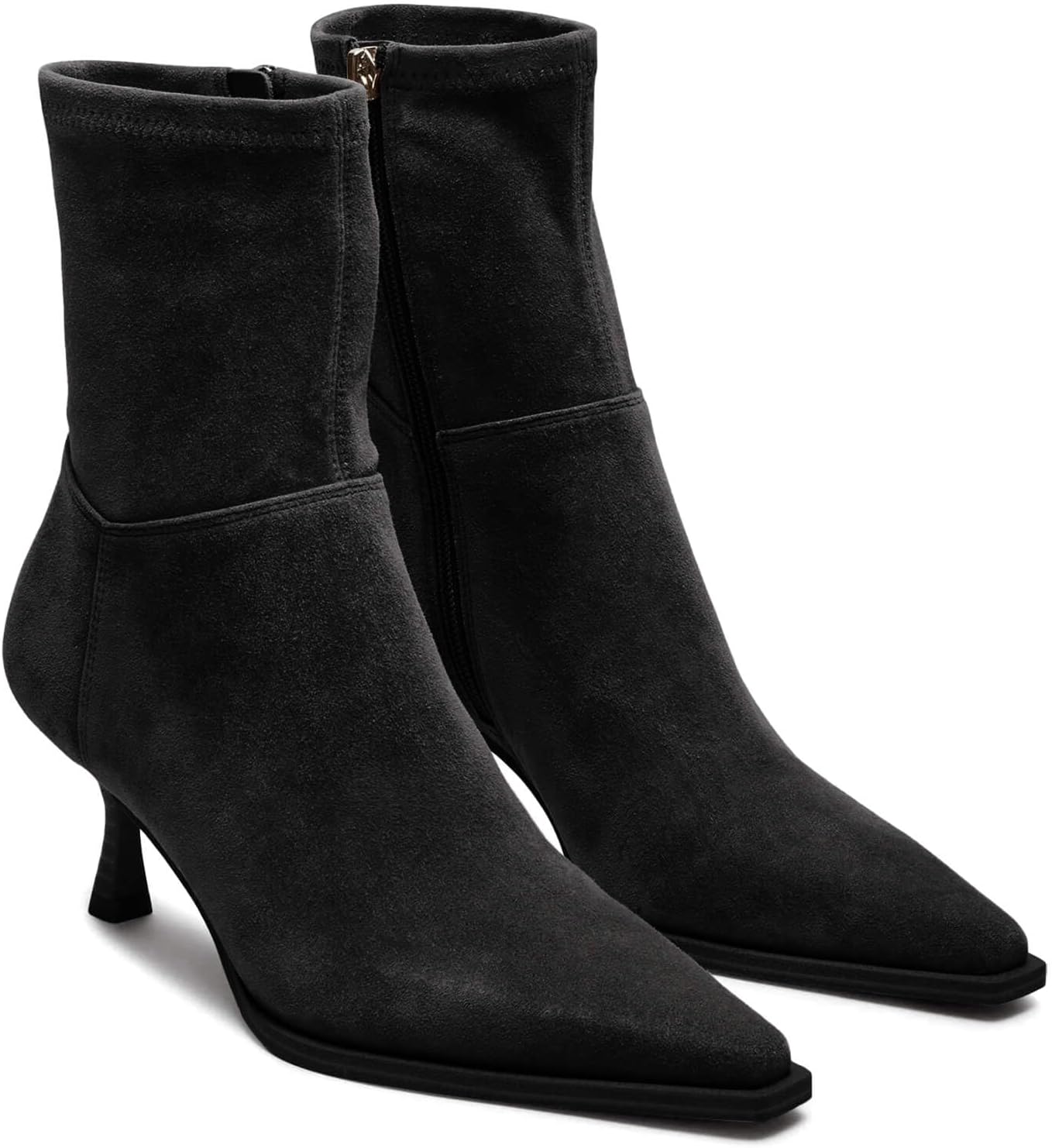 Coutgo Womens Kitten Low Heel - Pointed Toe Design