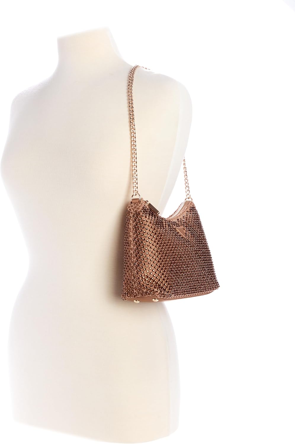 Zalina Velvet Sequin Floral Shoulder Bag - Image 5