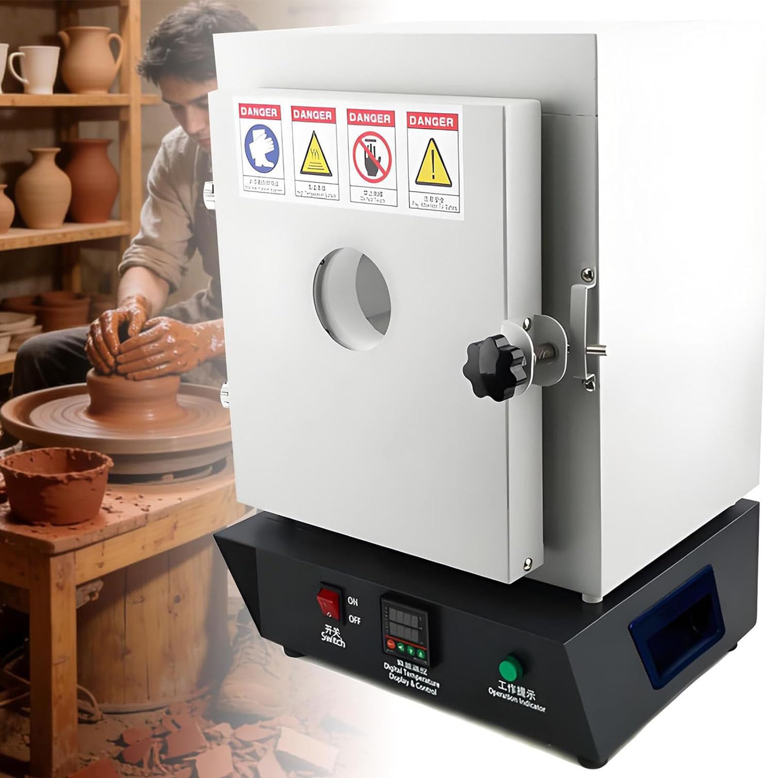 Piec do topienia złota, indukcyjny sprzęt grzewczy o wysokiej częstotliwości, wydajne stabilne wytapianie 1150℃ do produkcji biżuterii metalowej w kolorze złotym, srebrnym