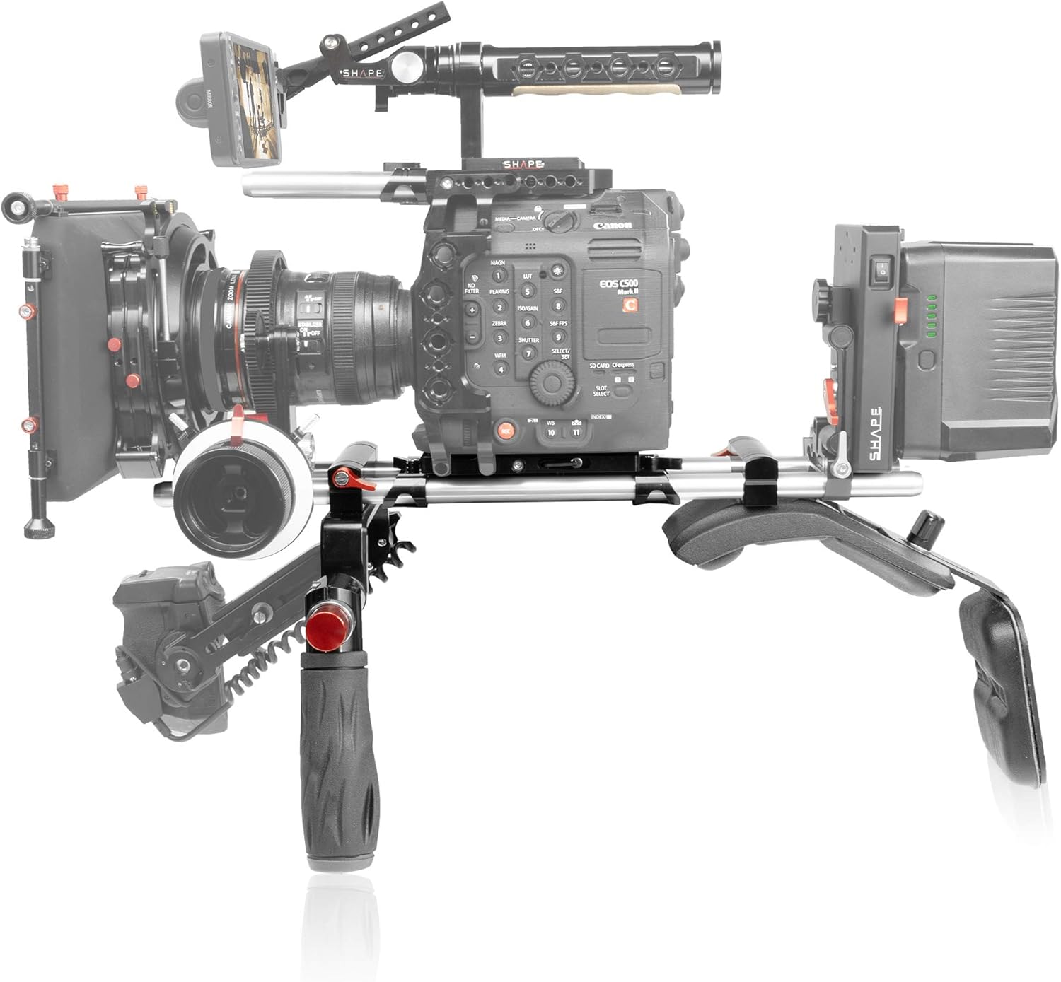 SHAPE Shoulder Mount for Canon C500 Mark II, C300 Mark III