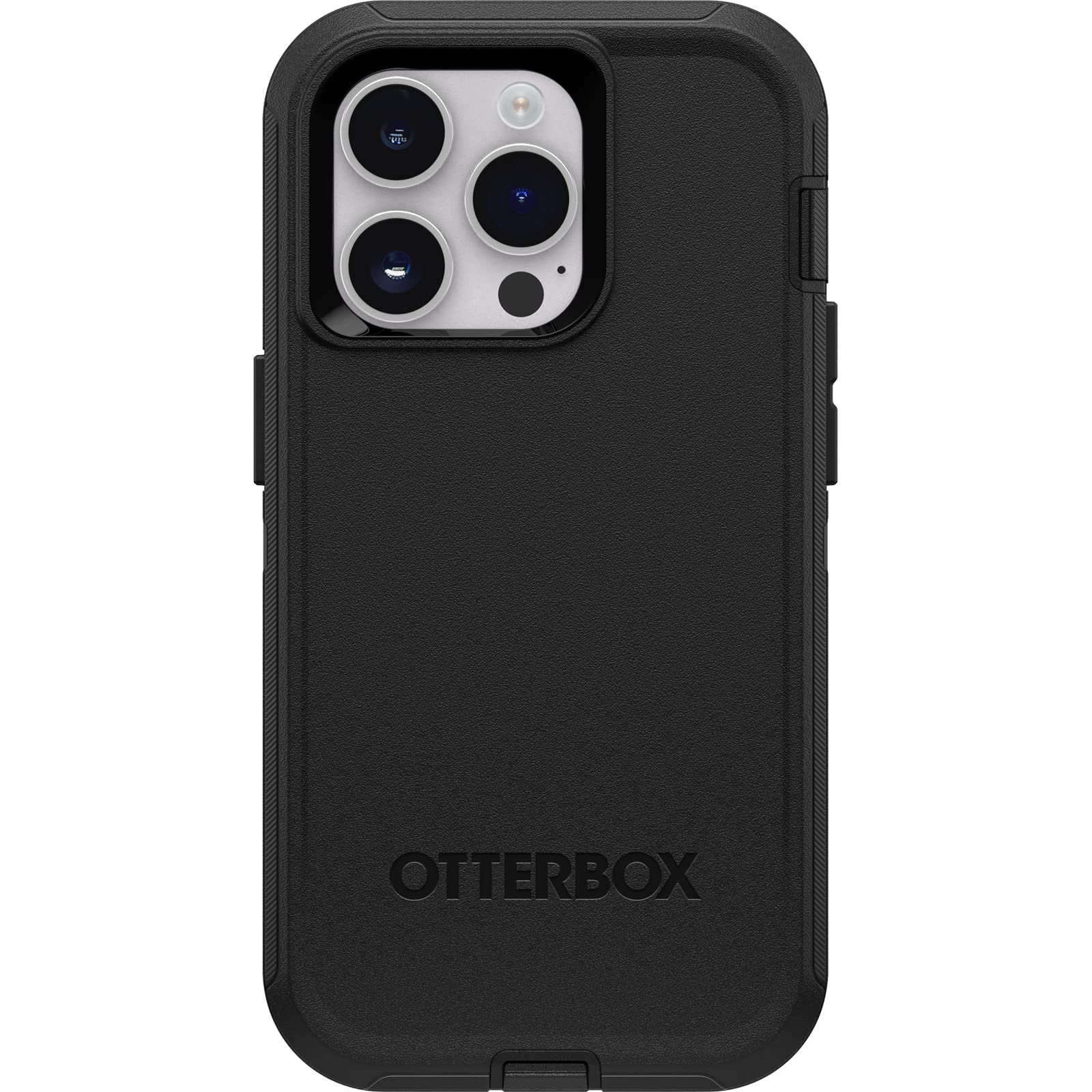 OtterBox 77-88381 Cover per iPhone 14 Pro Defender, Resistente a shock e cadute, Ultra robusta, Testata 4x vs norme MIL-STD 810G, Nero