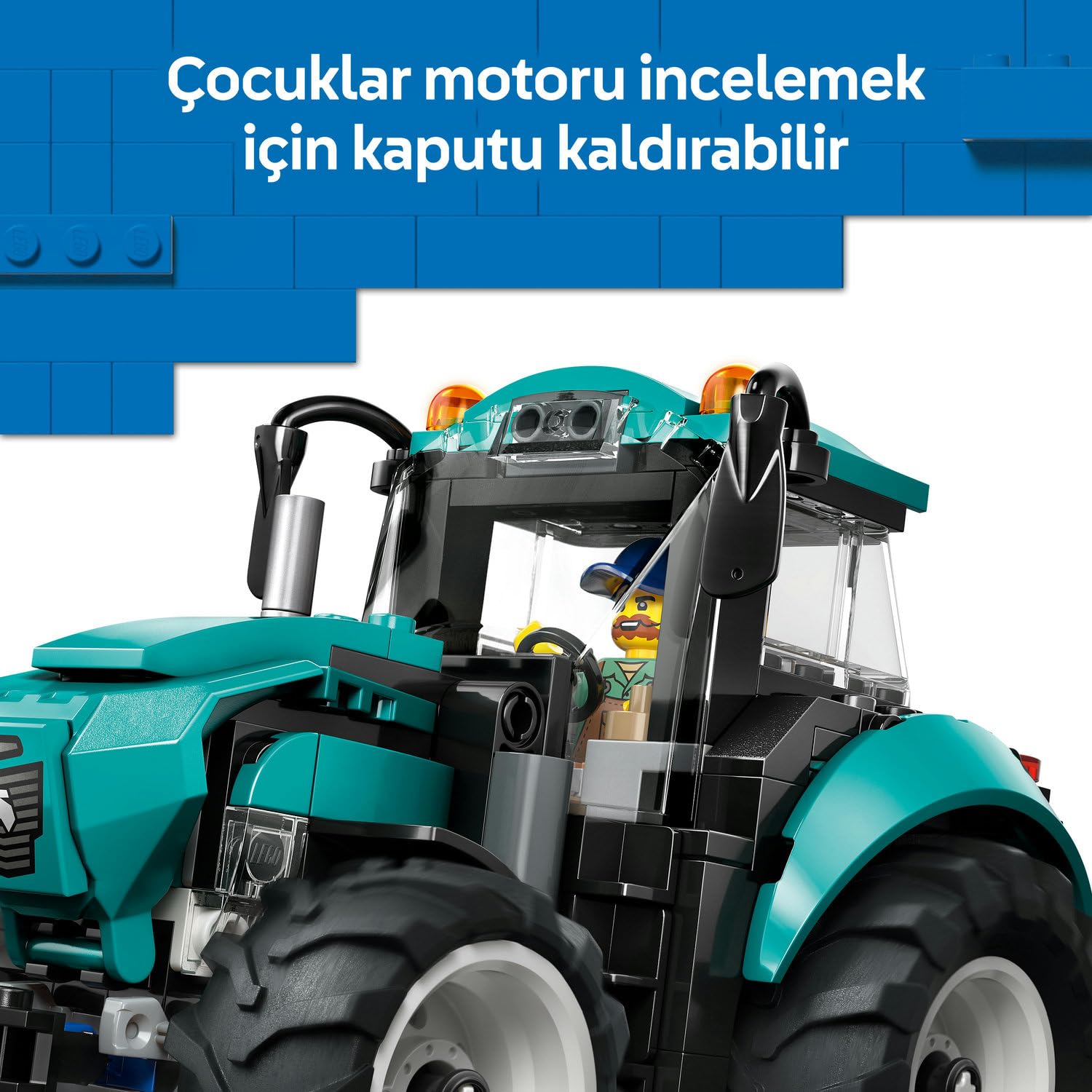 LEGO City Traktör 60498