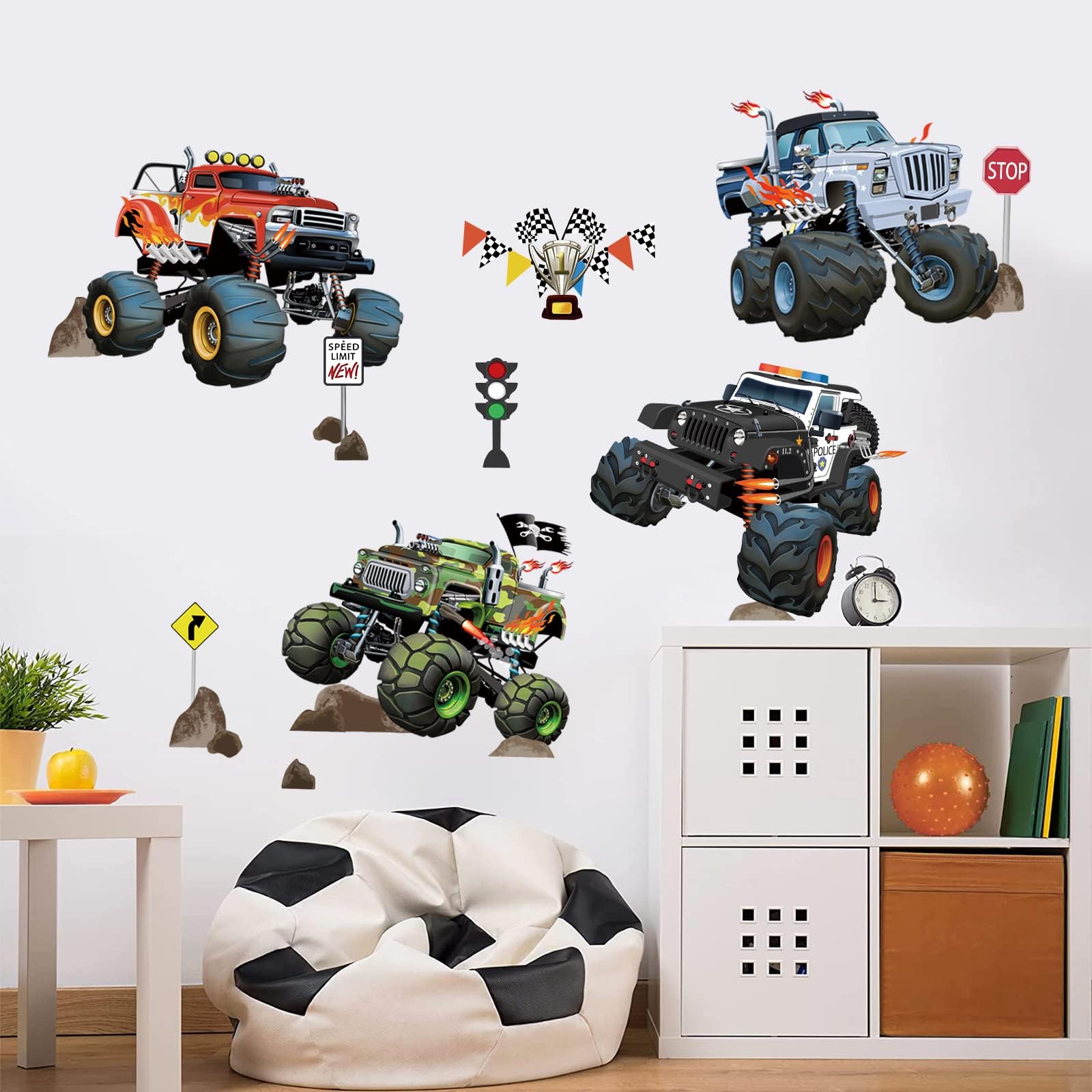 Racing Car Wall Stickers