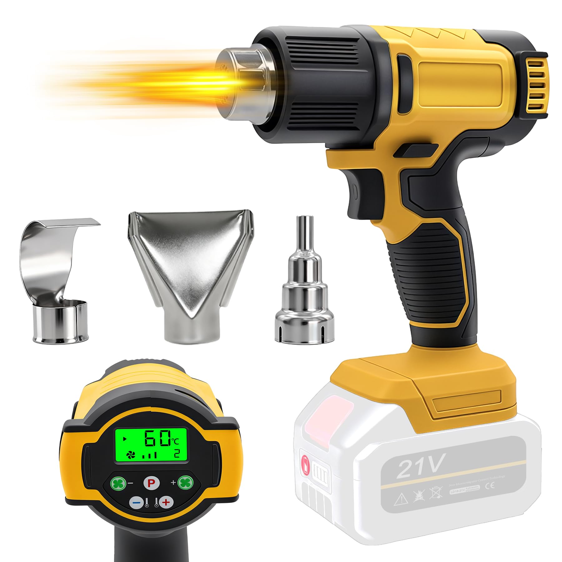 Cordless Heat Gun Compatible