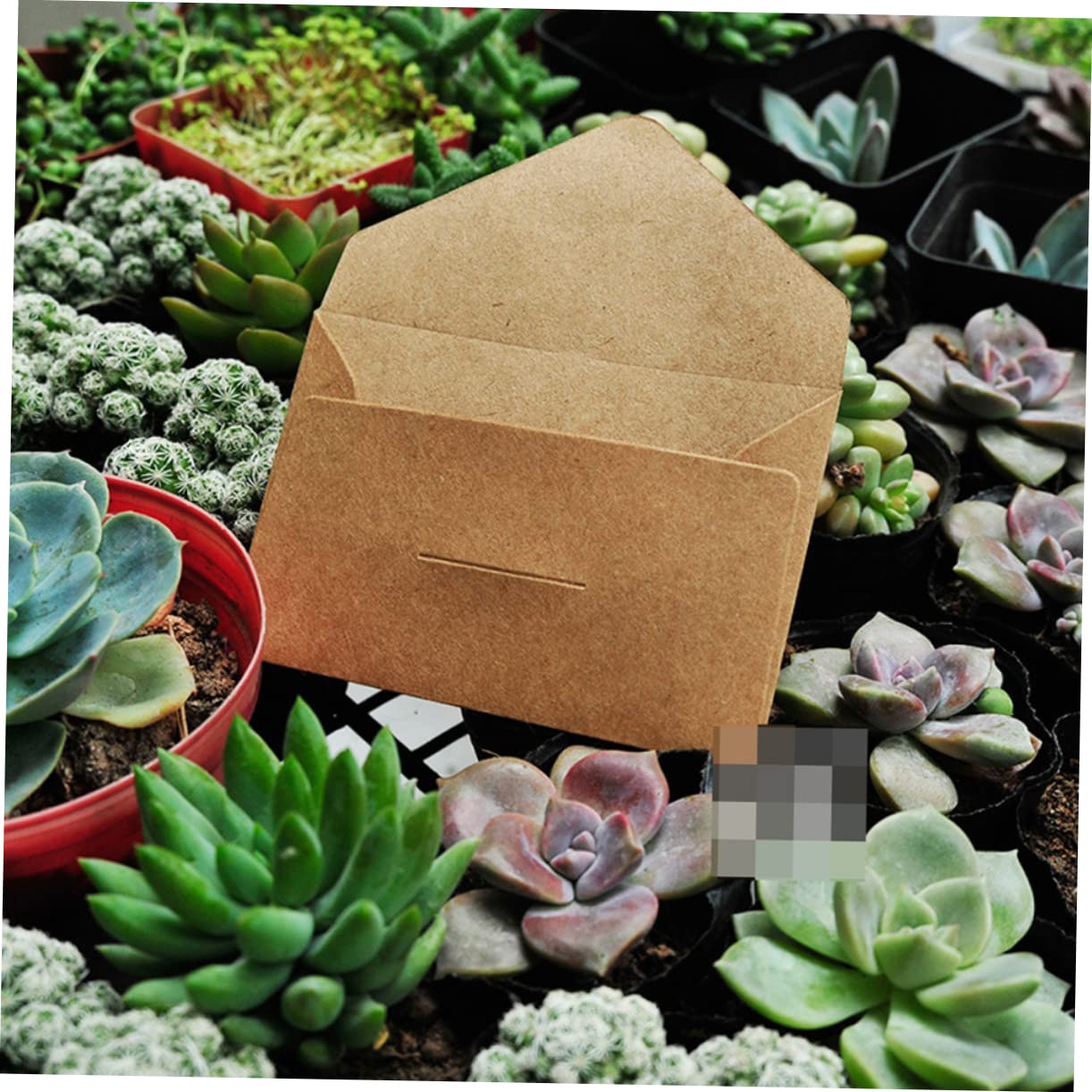 MAGICLULU 3 Sets 10 5 X 6 7 Cm Karten Kraftpapier Umschläge Dankeskarten Briefmuster Postkartenaufbewahrung 60 Stück * 3
