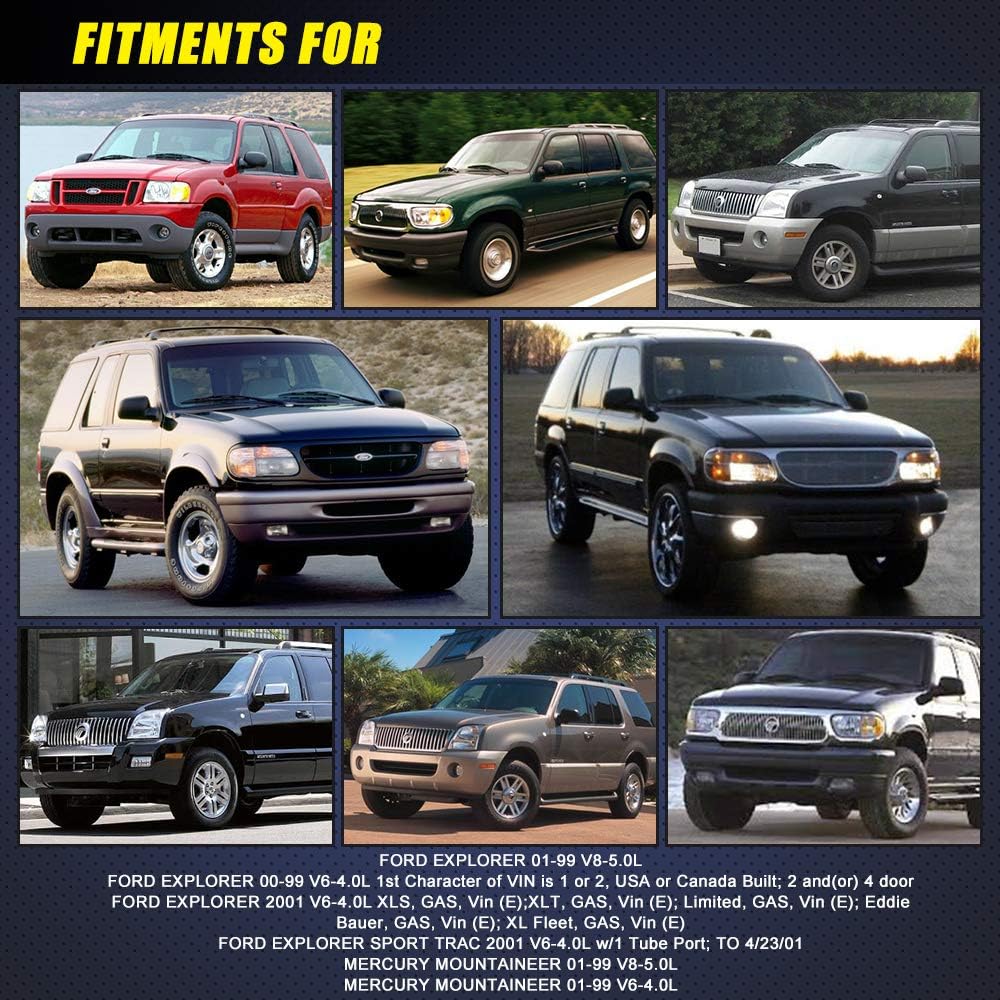 Fuel Pump Module Assembly E2296S for 1999 2000 2001 FORD EXPLORER, 2001 FORD EXPLORER SPORT, 1999 2001 2001 MERCURY MOUNTAINEER TOPSCOPE FP2296S