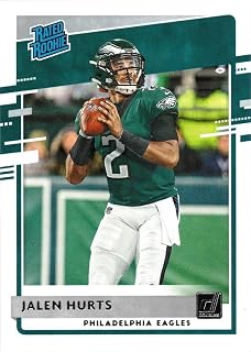 2020 Panini Donruss #314 Jalen Hurts Rookie Card - Rated Rookie