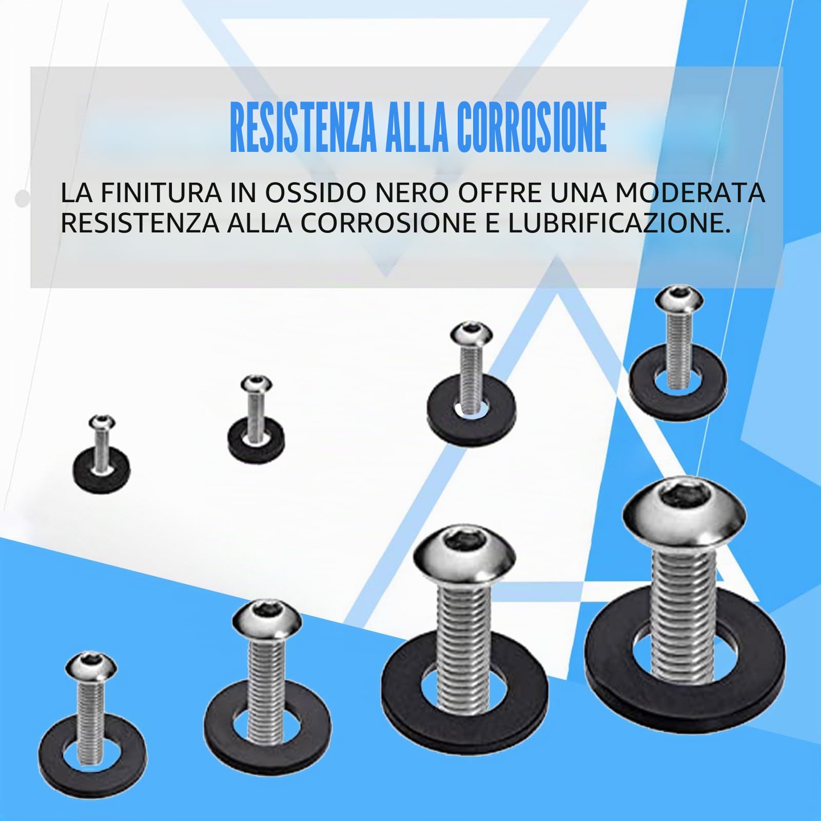 500 Pezzi Rondelle in Nylon, Rondella Piatta Plastica Assortimento Kit, Rondelle di Tenuta Circolare Isolante, Nero, M2/M2.5/M3/M4/M5/M6/M8/M10, per Fissaggi Guarnizioni Rondella