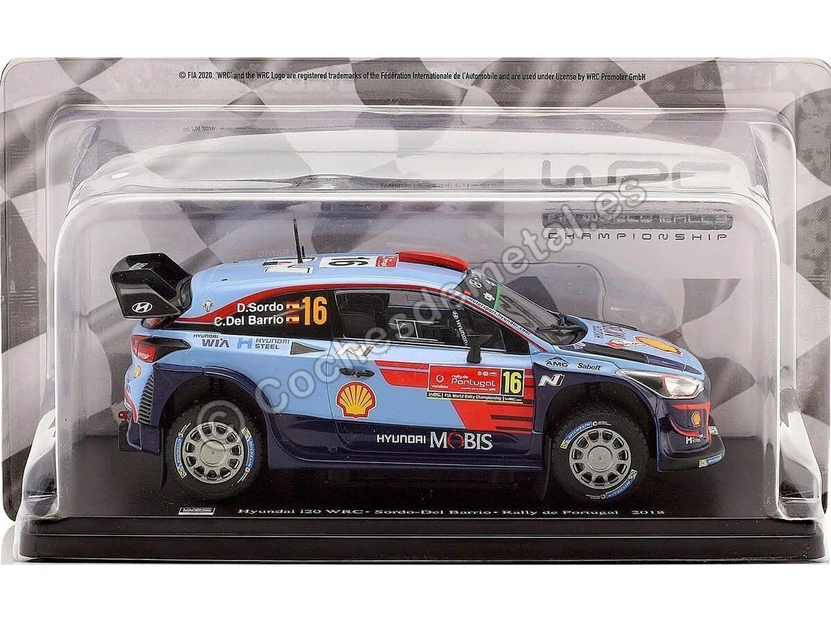 2018 Hyundai i20 WRC Nº16 Dani Sordo/del Barrio Rallye Portugal 1:24 Editorial Salvat RAL05