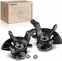 Vista 9 de A-Premium Conjunto de cubo de cojinete de rueda y nudillo de dirección delantero izquierdo compatible con Ford Escape 2005-2012 y Mazda Tribute