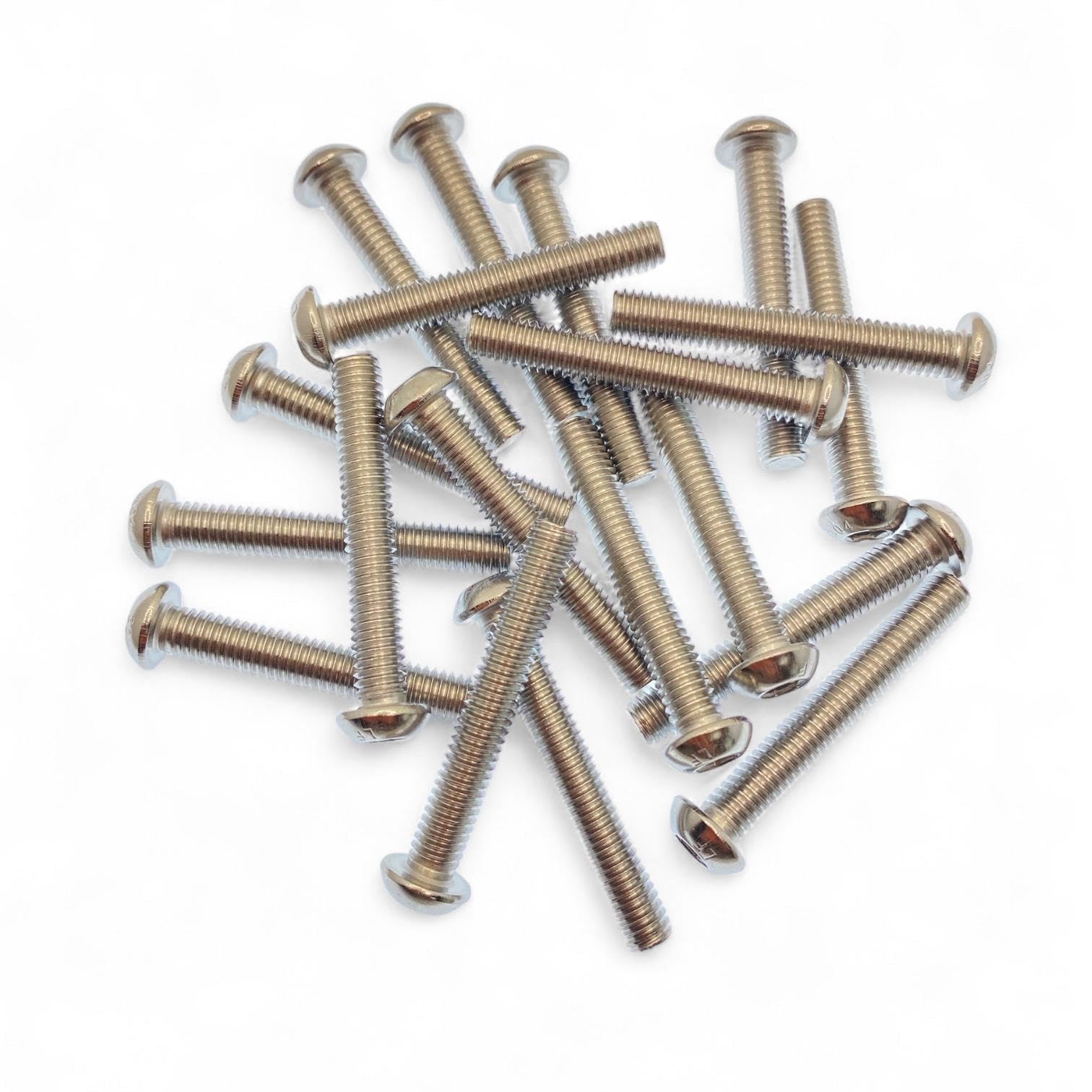 Rubigo M6 Bolts, M6 x 40mm Hex Socket Button Head Machine Bolts - Image 2