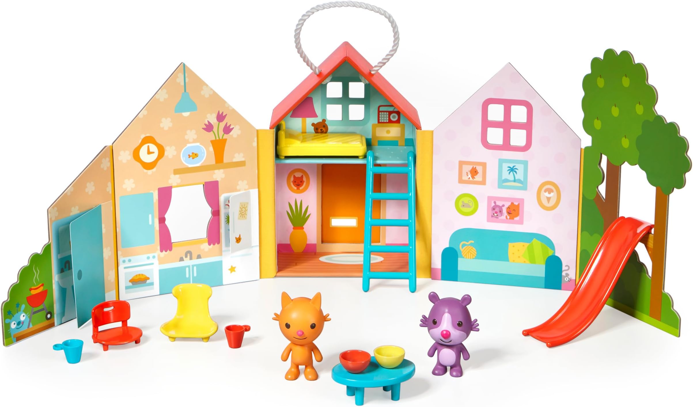 Sago Mini 6041226 "Jinja's House" Portable Playset