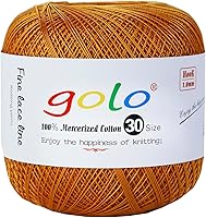 Vista 73 de Golo - Hilo de ganchillo tamaño 30, hilo de colores para hacer encaje 310