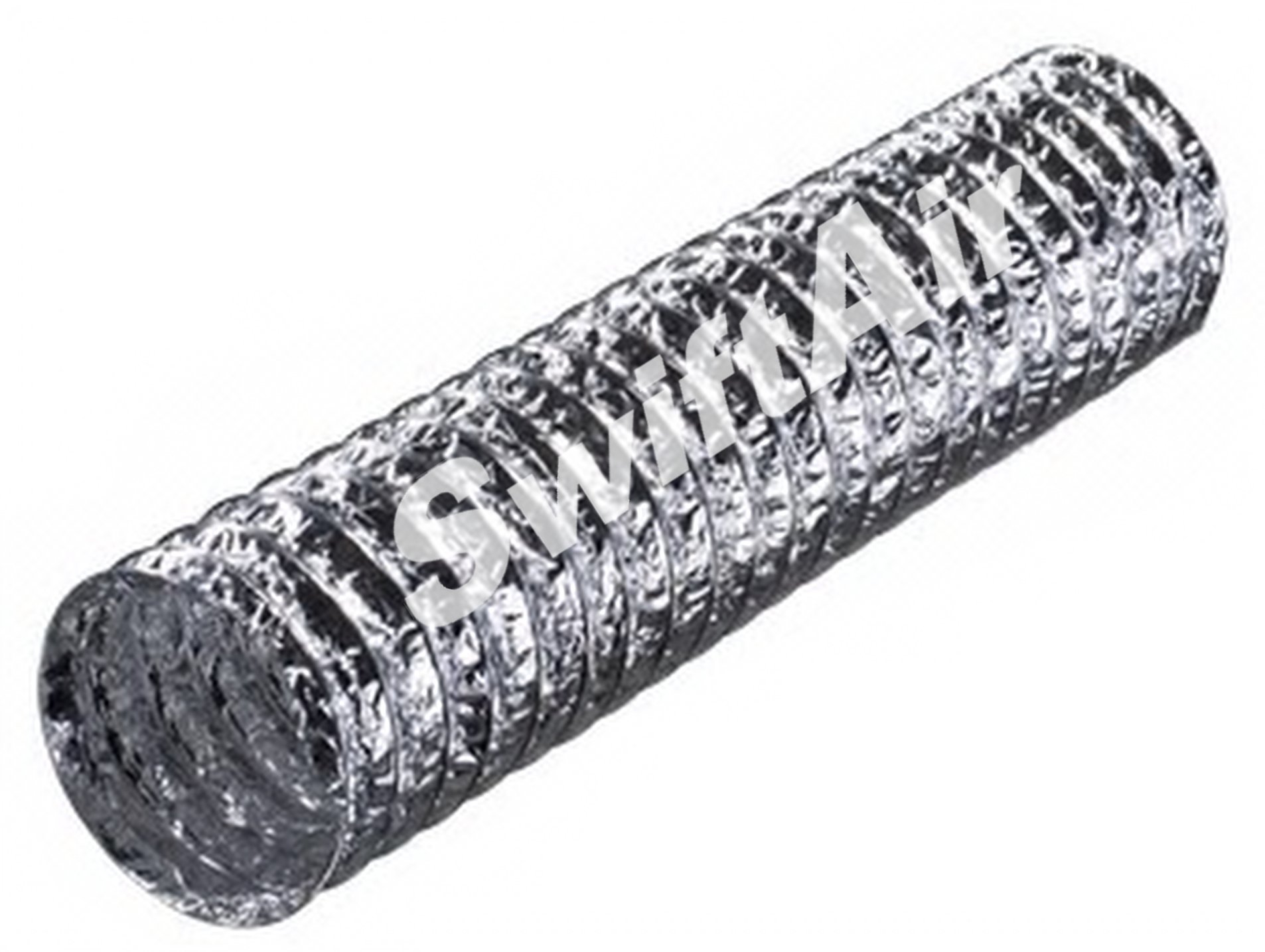 Swiftair 8" 200Mm X 5 Meter Aluminium Flexible Ventilation Hydroponic Ducting Ventilation Bathroom Extractor Fans