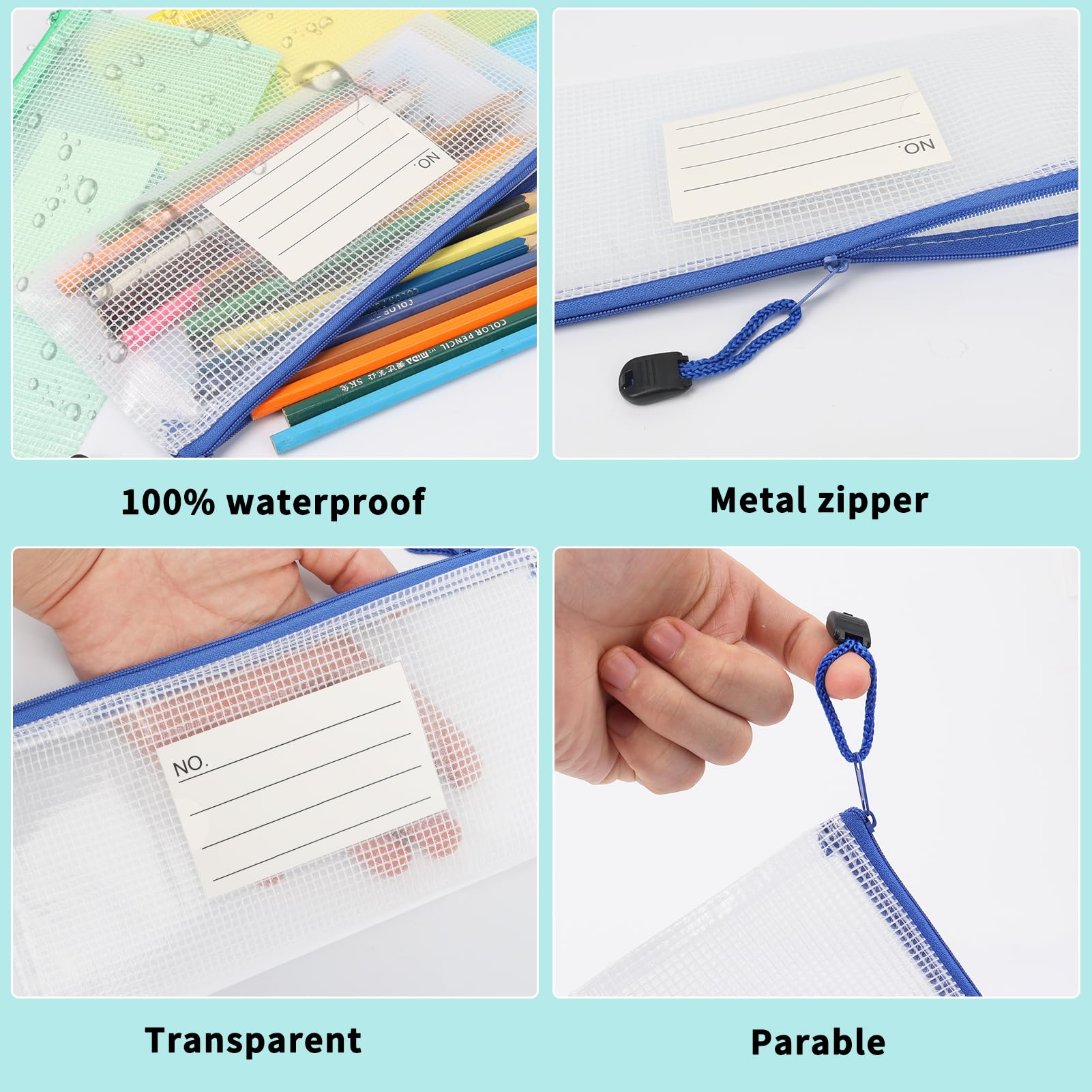 Etichette Di Indirizzo, 6,8 X 2,0 Cm, 6,8 X 2,0 Cm Con - Foto 10