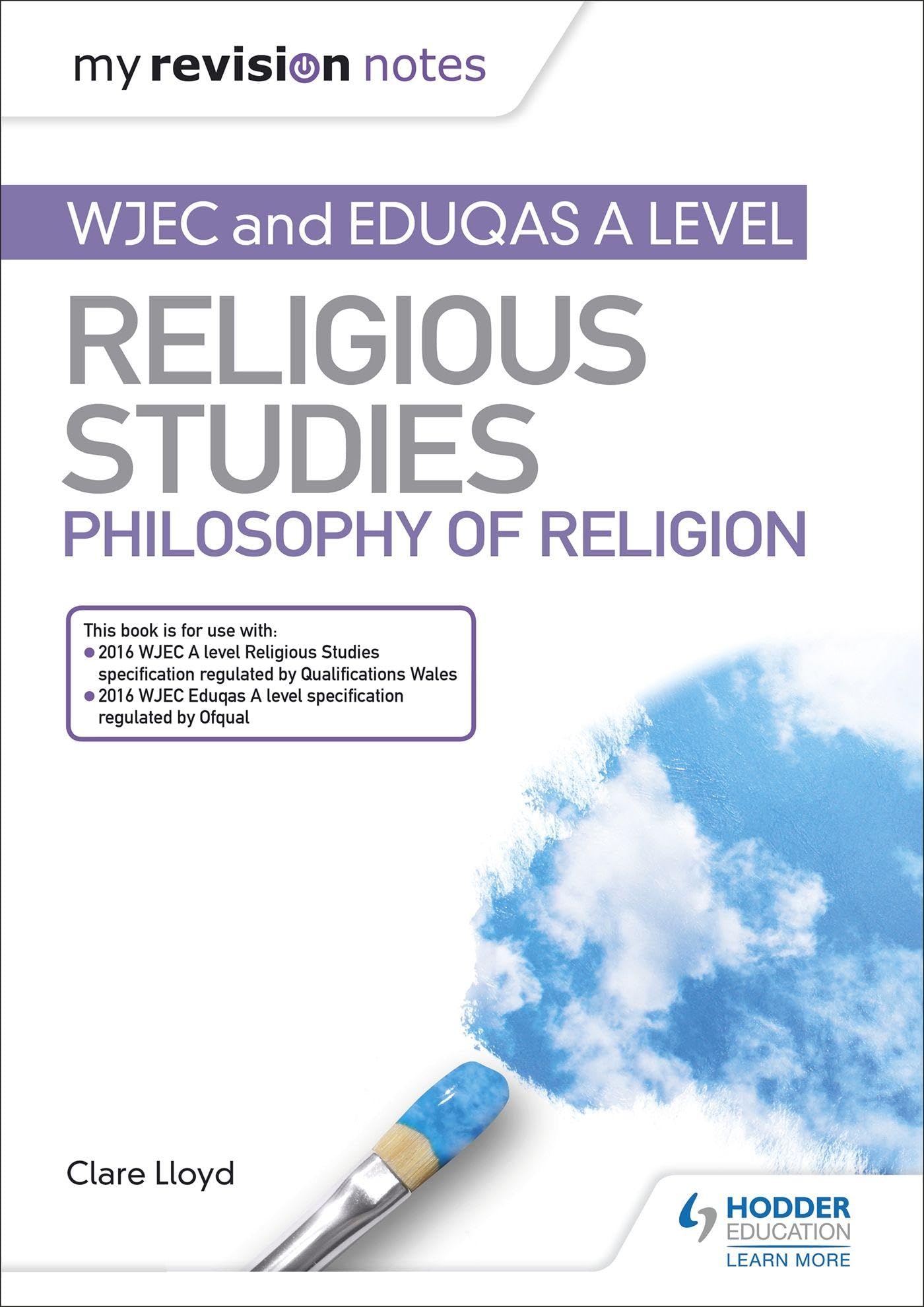 My Revision Notes: WJEC and Eduqas A level Religious Studies Phi