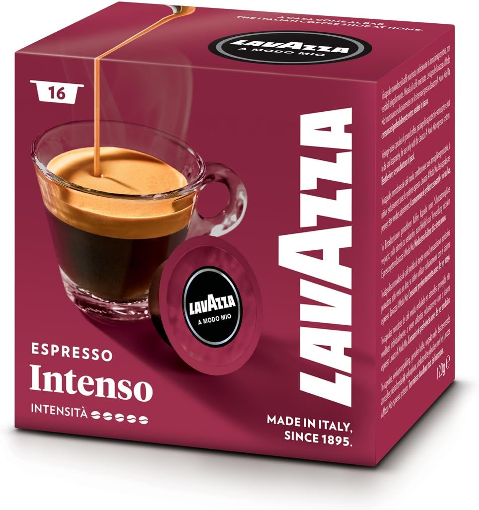 Lavazza Capsule Caffè A Modo Mio Espresso Intenso 3 confezioni da 16