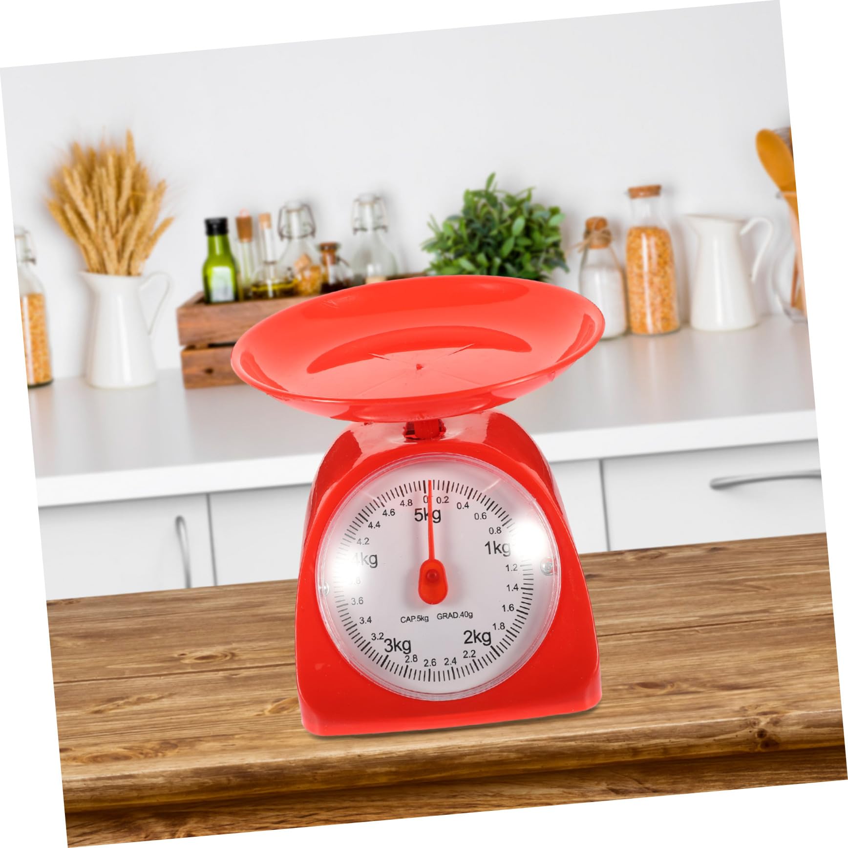 VALICLUD Báscula Digital de Cocina Portátil con Bandeja Graduada Capacidad Multifunción para Sólidos y Líquidos Compacto y Fácil Limpieza para Horneado y Uso Profesional