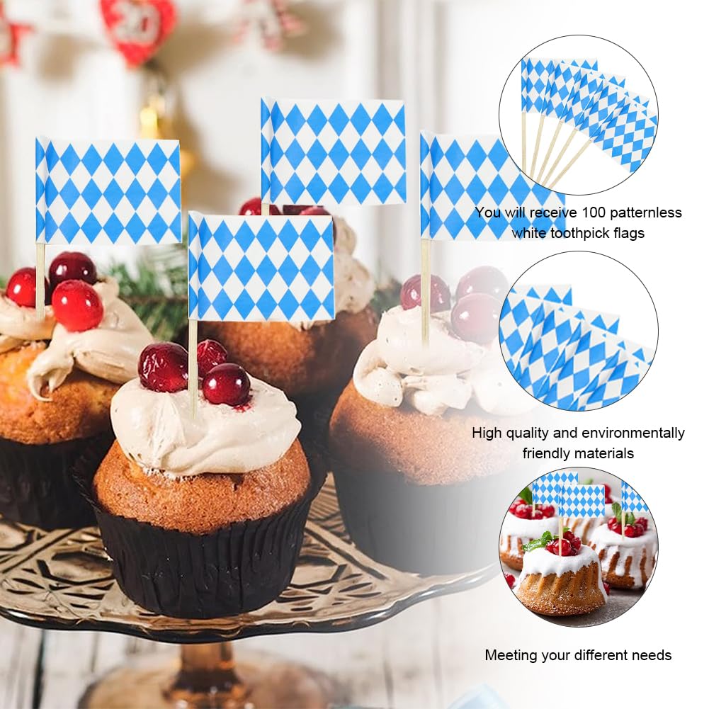 Oktoberfest Zahnstocher Flaggen Cocktail Stick Flag Produktbild-Vorschau 5