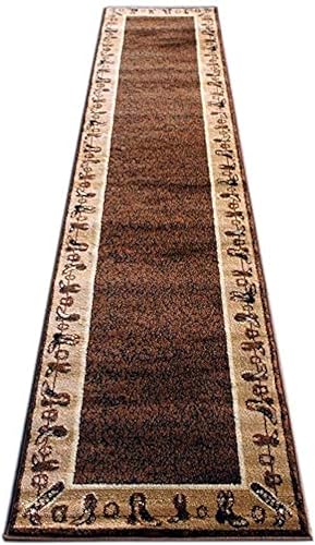 Alfombra de pasillo de vaquero L 375 (2 pies 4 pulgadas x 10 pies 9 pulgadas)