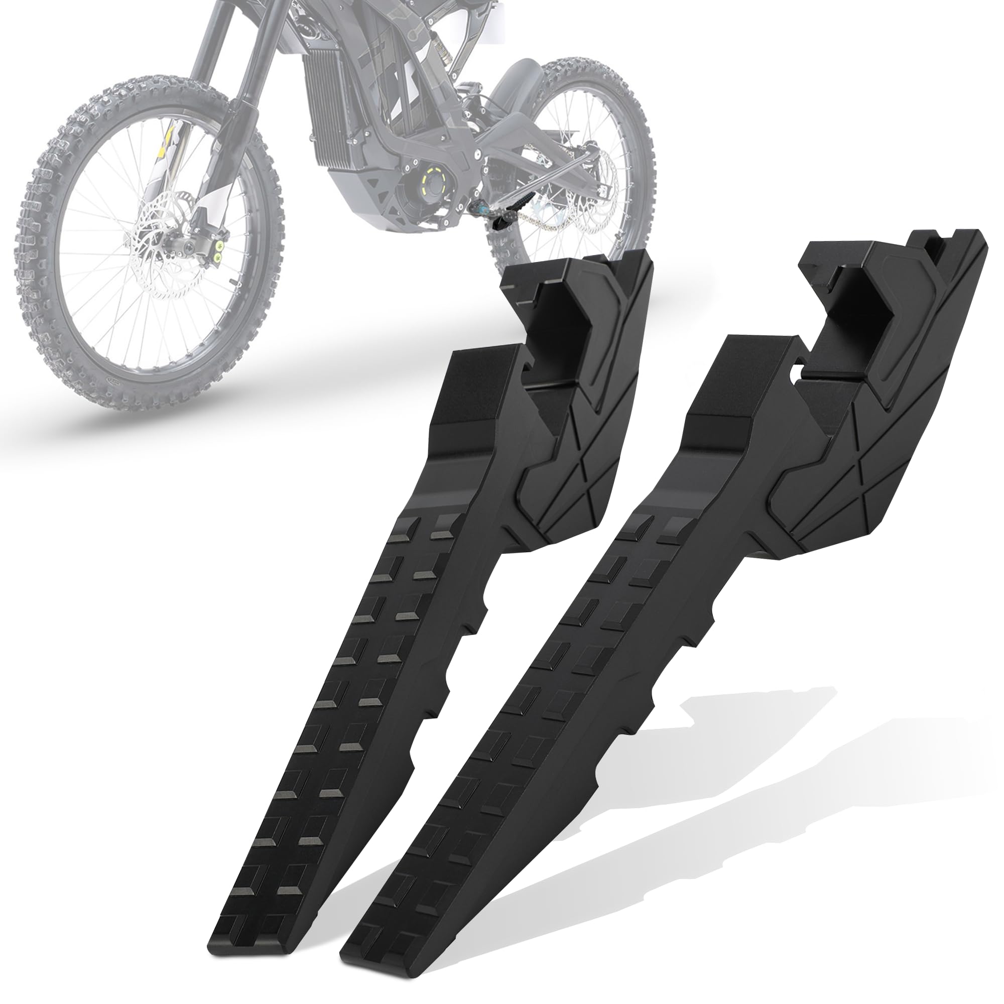 Estriberas traseras CNC para motocicleta Surron Sur Ron Light Bee X/S Talaria Sting R MX3 MX4 Dirt Bike eléctrica