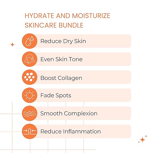 Miniatura 4 de Noche Y Dia Paquete de vitamina C hidratante e hidratante: suero de vitamina C y crema facial con vitamina C