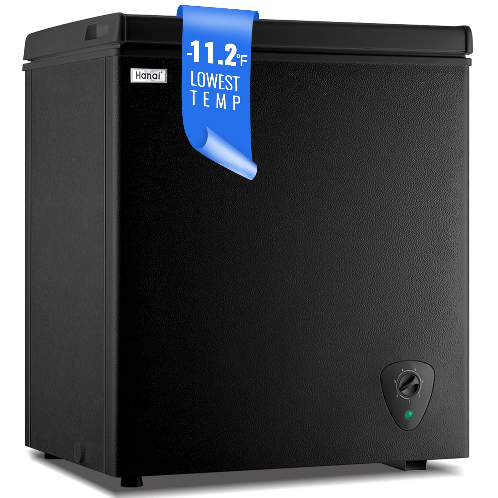 WANAI BCBD1123 Chest Freezer Black
