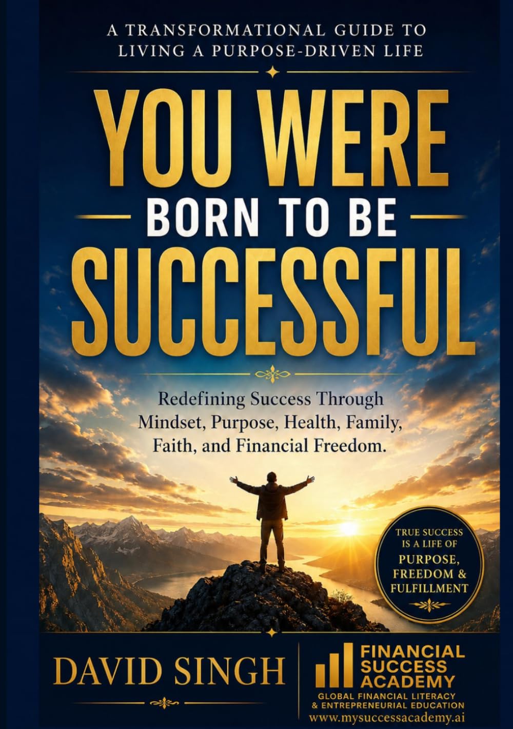 YOU WERE BORN TO BE SUCCESSFUL: Redefining Success Through Mindset, Purpose, Health, Family, Faith, and Financial Freedom (Winning Strategies for Entrepreneurs)